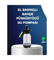 Ayarlanabilir Nozullu Basınçlı Köpük Pompası Araba Yıkama 2L Kapasiteli