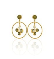 Kadir Jewellery 22 Ayar Altın Kaplama Vintage Küpe -El İşçiliği Ve Hipoalerjenik Küpe