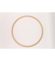 Nurge Ahşap Düz Nakış Kasnak No:8 - 8 mm Açık Kahverengi