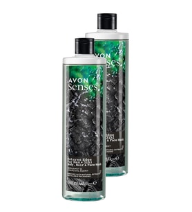 Senses Natures Edge Erkekler için Saç Vücut ve Yüz Yıkama 500 Ml. İkili Set