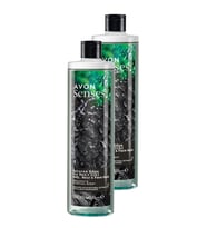 Senses Natures Edge Erkekler için Saç Vücut ve Yüz Yıkama 500 Ml. İkili Set