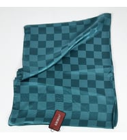 Kroren Krep Jakarlı Dama Desen Şal - 70 x 190 - 7379