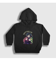 Presmono Unisex Çocuk Siyah Depression Giyu Tomioka Anime Demon Slayer Kimetsu No Yaiba Kapüşonlu Sweatshirt 298237tt