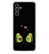 Samsung A23 A31 A32 A50 A51 A52 A53 A70 Kılıf Desenli Silikon Aşık Avokadolar 1642