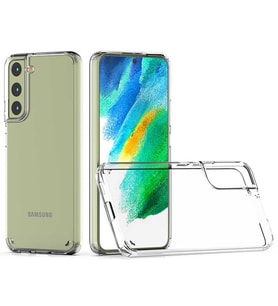 Samsung Galaxy S22 Plus Kılıf Full Şeffaf Sararmaz Kapak (Renksiz)