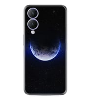 Vivo Y17S Kılıf Resimli Desenli Silikon Platinium Series Midnight Moon 1802