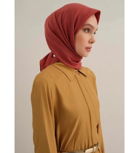 Armine B.Lyocell Eşarp 35 Kırmızı 47366