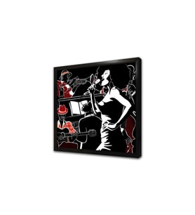 Orkestra Çerçeveli Mdf Tablo