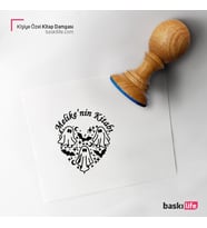 Hayaletler Kişiye Özel Kitap Damgası Kitap Mührü Kaşe Kitap Mühür Özel Damga 417