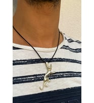Aslan Model Gümüş Erkek Kolye