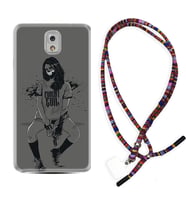 Samsung Note 3 4 5 8 9 20 Ultra 10 Lite Kılıf Boyun Asklı Rasta Silikon Purest Evil 1627