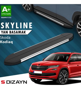Skoda Kodiaq Skyline Krom Yan Basamak 193 Cm 2017-2023 A+ Kalite