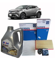 2016-2022 TOYOTA C-HR 1.2 TURBO BENZİNLİ YAĞ BAKIM SETİ MOBİL 5W 30
