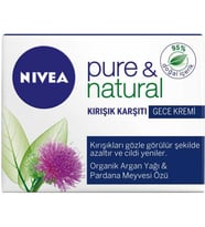 Nivea Pure & Natural Kirisik Karsiti Gece Kremi 50 Ml