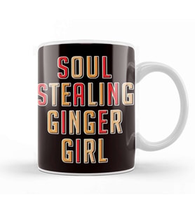 Soul Stealing Ginger Girl Redhead Red Hair Red Haired Irish Kupa Bardak Porselen