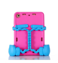Apple Mini 2-3 Fuchsia Eva Boxer Tablet Silikon (Koyu Pembe)