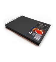 Fabriano Blackbook Landscape Siyah Kağıt Çok Amaçlı Defter 190 gr. A5 40 yp. 