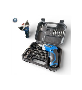 Şarjlı Tornavida 4V 1.3Ah 4Nm 200 dev/dk 1/4” Hex Lokmalı Set