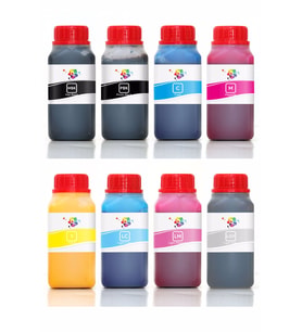 Qc HP Designjet Z5200 Yazıcı Uyumlu Kartuş Mürekkebi PRO Serisi 250ml PRO Set 8 Renk