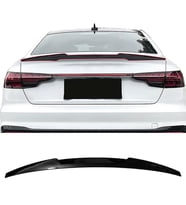 Audi A4 B9 Sedan M4 Bagaj Üstü Spoiler Parlak Siyah Spoyler Plastik İthal 2018+