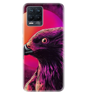 8 8 Pro Kılıf Silikon Desen Özel Seri Red Eagle 1752