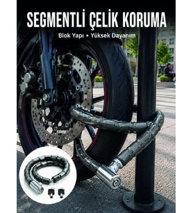 150 cm Uzunluk ve Silindir Kilit Sistemi ile Güvenli Kullanım