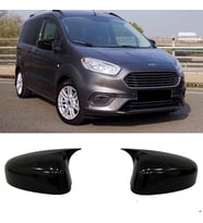 Ford Courier Yarasa Ayna Kapağı Piano Black Parlak Siyah 2014-2016