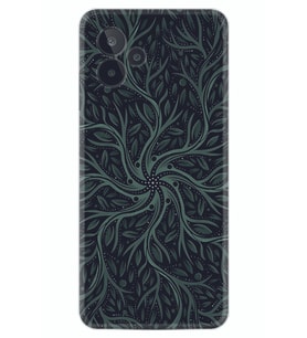 General Mobile GM 24 Pro Kılıf Silikon Desen Özel Seri Sarmaşıklar 1675