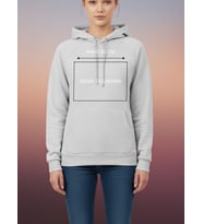 Kişiye Özel Baskılı Unisex İçi Polarlı Kapüşonlu Sweatshirt