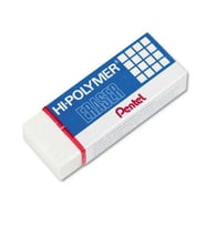 Pentel Öğrenci Silgisi Hi-Polymer Büyük Silgi (36 Lı Paket)