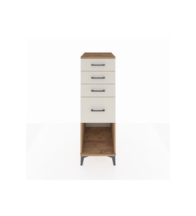 Kronos Dolap 4 Çekmeceli 44x59x134 Çam-Aytaşı