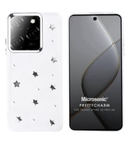 Microsonic TECNO Spark 20 Pro Kılıf PrettyCharm Star (Gri)