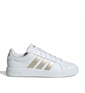 Adidas HQ0094 Grand Court Base 3.0 Kadın Günlük Spor Ayakkabı (Beyaz)