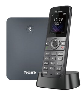 Yealink W74P (W70B Baz İstasyonu ve W74H DECT Telefonu) Kablosuz SIP IP Telefon Sistemi