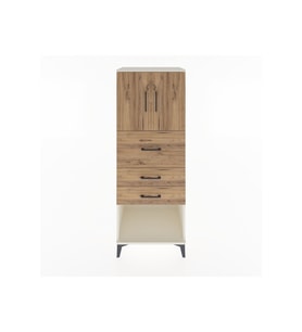 Hyperion Dolap 2 Raflı 3 Çekmeceli 2 Kapaklı 60x44x163 Aytaşı-Çam