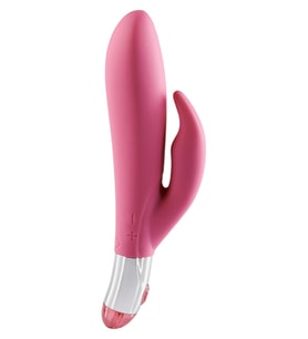 4 Farklı Titreşim Modlu Klitoris Uyarıcılı Rabbit Vibratör