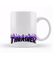 Thrasher Logo Kupa Bardak Porselen