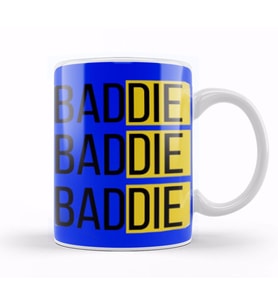 Baddie Baddie Baddie Kupa Bardak Porselen