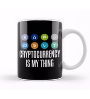 Cryptocurrency Is My Thing Bitcoin BTC HODL Kupa Bardak Porselen