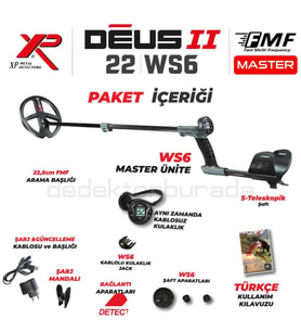 DEUS 2 22,5CM FMF BAŞLIK,WS6 MASTER