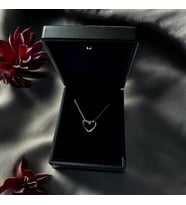 Aşk Düğüm Kolye & Işıklı Kutulu - 925 Ayar Gümüş Kolye (Gümüş)