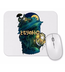 Totoro Anime Miyazaki Stusio Ghibli Mei Satsuki Mouse Pad