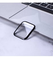 Apple Watch 38mm Uyumlu Zore PPM Watch Glass Ekran Koruyucu (Siyah)