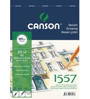 Canson 1557 Dessin Resim Ve Çizim Blok 180 gr. Spiralli A5 20 Sayfa 