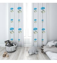 Çocuk Odası Dijital Baskılı 135x260cm Tek Kanat Fon Perde Model 00286