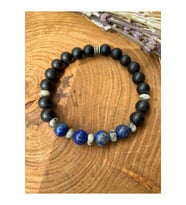 Lapis Lazuli , Jasper Ve Oniks Bileklik