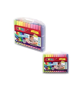 Keçeli Kalem Jumbo Üçgen 24 Lü 1517 / Globox