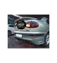 RENAULT MEGANE 1 RR ARKA TAMPON EKİ FİBERGLASS BOYASIZ