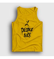 Presmono Unisex Sarı People Suck XXXTentacion Atlet 48414tt (Sarı)