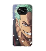 Poco X3 PRO / X3 NFC Uyumlu One Piece Zoro Tasarımlı Şeffaf Telefon Kılıfı